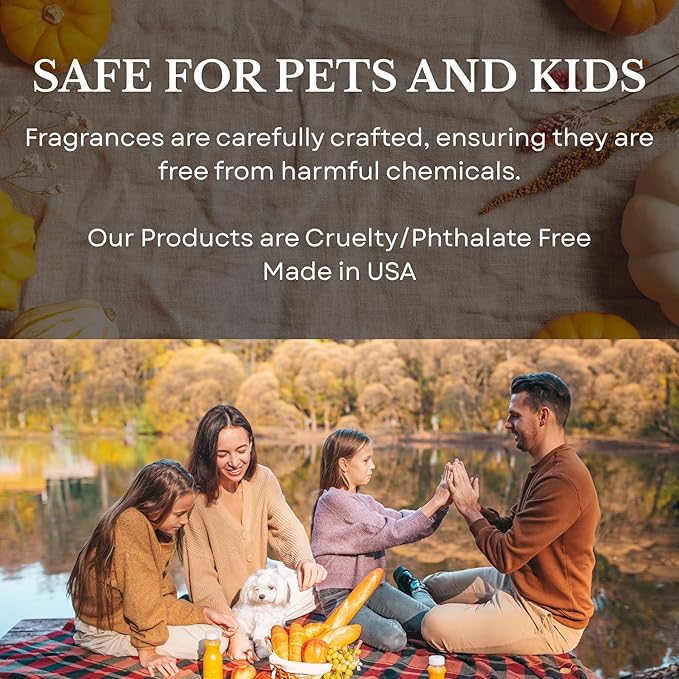 Scentia Autumn Spice Essential Oil Blend – 120ml Fall Diffuser Oil with Pumpkin Spice Notes | Home, Halloween & Thanksgiving Décor | Aromatherapy, Candle & Soap Making