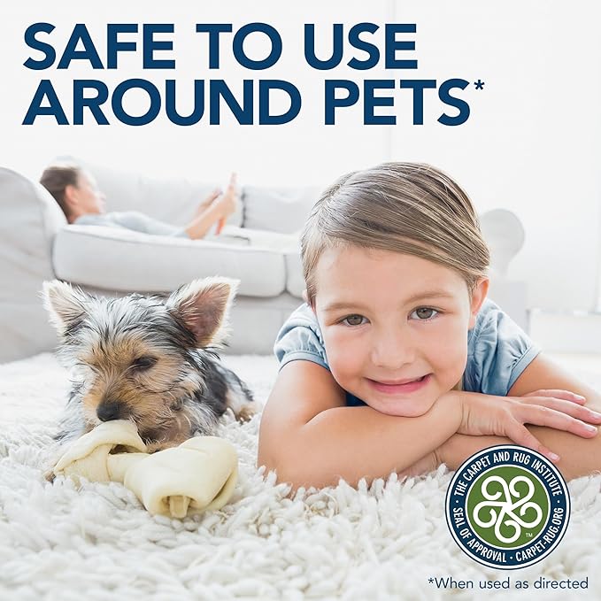 Simple Solution Stain & Odor Eliminator for Pets, Carpet Deodorizer, Enzyme Pet Odor Eliminator for Home, Stain Remover for Cat & Dog Pee, Urine Destroyer, Carpet Cleaner Spray, Spring Breeze, 32 oz