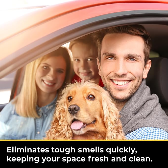 Scent Bomb Odor Eliminator Spray Enzyme Based Strong Pet Odor Eliminator for Home, Air Freshener for Room, Bathroom and Kitchen, Removes Smoke Dog Pee Cat Urine Poof Smell Deodorizer, 2 Bottle