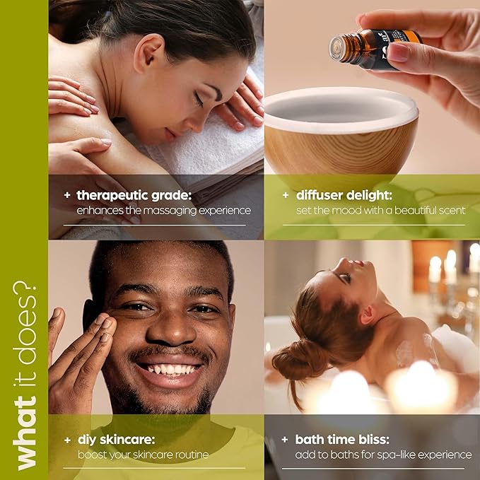 ArtNaturals Aromatherapy Essential Oil Set - 100% Pure of The Highest Therapeutic Grade Quality - Premium Gift Set – Lavender, Peppermint, Tea Tree, Eucalyptus, 0.33 Fl Oz (Pack of 16)