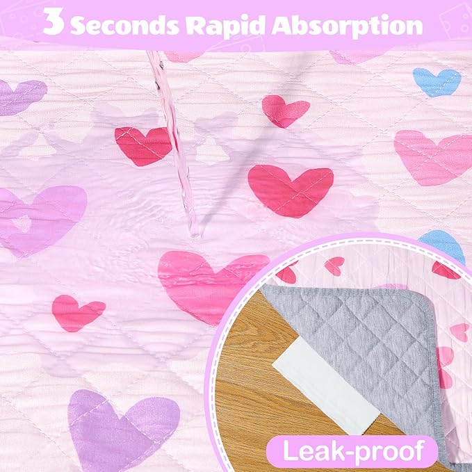 2 Pack Guinea Pig Bedding, Washable Guinea Pig Cage Liner Reusable Guinea Pig Mat Waterproof Guinea Pig Bedding for Cage, Super Absorbant Guinea Pig Pee Pads for Small Animals Hamster Rabbit Squirrel