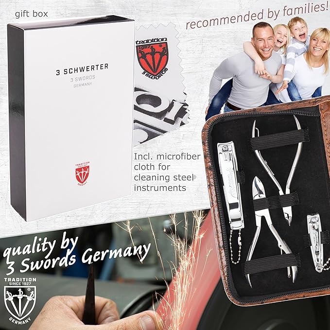 3 Swords Germany – manicure pedicure set kit (694)