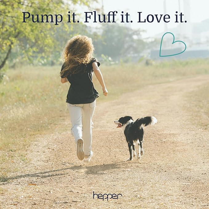 Hepper Waterless No Rinse Dry Shampoo for Dogs, Cats, and Other Pets. Dry Shampoo Foam in Only One Pump. No Rinse, No Bath, No Fuss —Just Brush. Dog/Cat Wash for The Difficult Dirty Pet