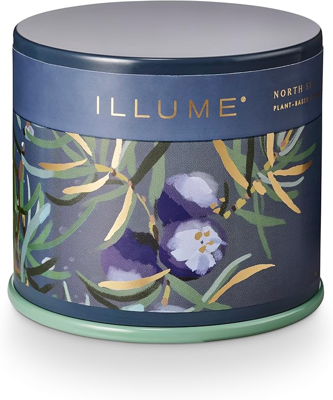 ILLUME Vanity Tin Candle, North Sky, Signature 11.8 oz.