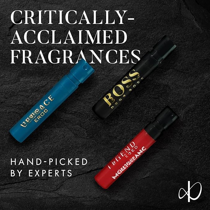 Infinite Scents Cologne Samples for Men - 10 Designer Fragrance Brands