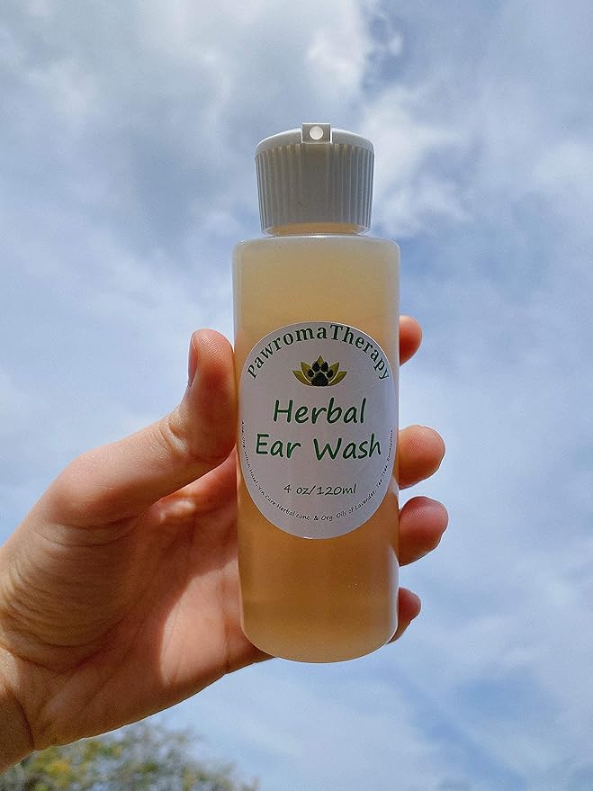Herbal Ear Wash for Dogs and Cats 4 oz