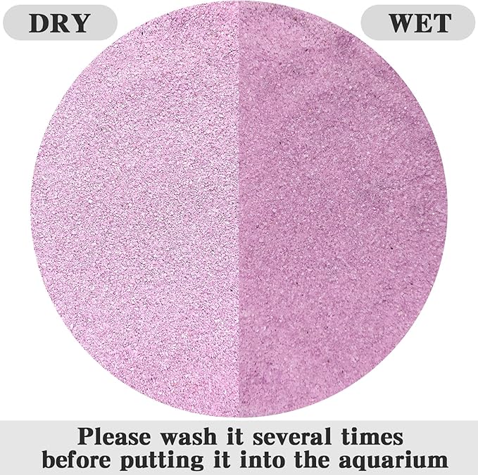 20 lbs Pink Sand, 0.4-0.8 mm Decorative Sand for Aquarium, Fish Tank, Candle, Vase Filler, Wedding Ceremony, Arts Crafts and Bowl Fillers