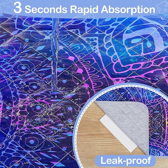 2 Pack Guinea Pig Bedding, Washable Guinea Pig Cage Liner Reusable Guinea Pig Mat Waterproof Guinea Pig Bedding for Cage, Super Absorbant Guinea Pig Pee Pads for Small Animals Hamster Rabbit Squirrel