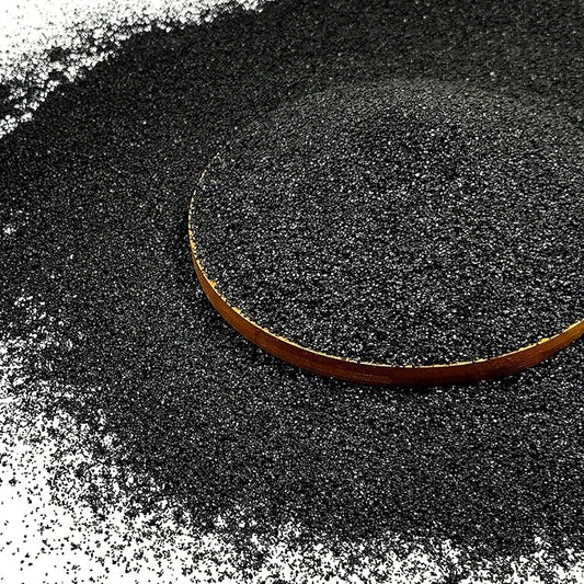 10 lbs Black Aquarium Silica Sand. Decorative Aquarium Gravel Substrate for Fish Tank, Plants Potted, Fire Pits, Candle, Vase Filler and Crafts