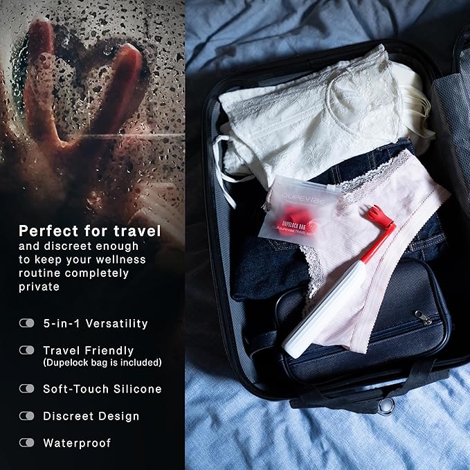 5-in-1 Silicone Massage Attachment Compatible with Rotating Electric Toothbrushes | Discreet, Travel-Friendly, Waterproof | Facial, Body, Bullet & Wand – Not for Sonic or iO Series