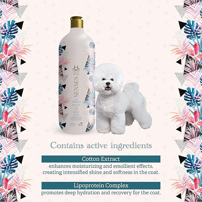 Hydra Senses Care Pet Shampoo, Shampoo for Dogs for Clean, Shiny, Moisturized Coats