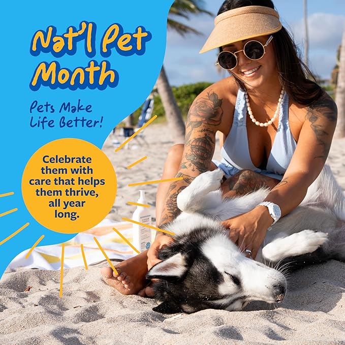 Veterinary Formula Clinical Care Hot Spot & Itch Relief Medicated Shampoo for Dogs and Cats 16 Fl Oz – Helps Alleviate Sensitive Skin, Scratching, and Licking of Coat (2 Pack)