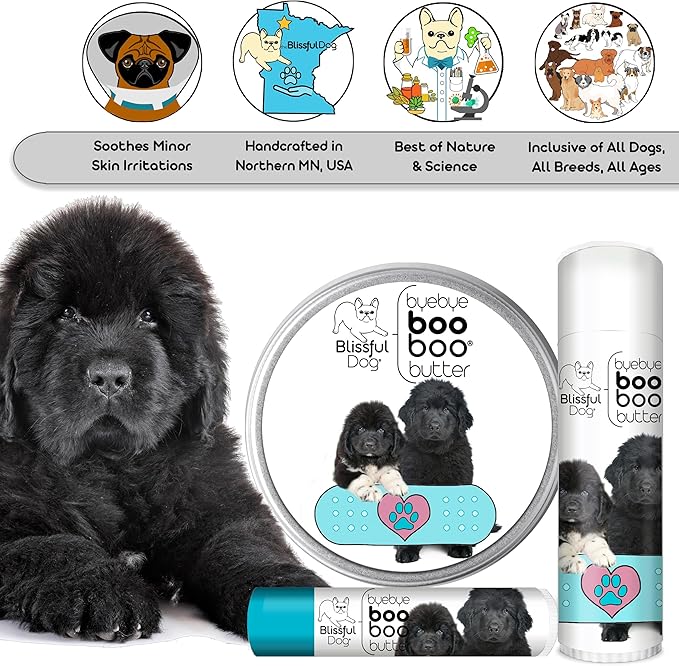 The Blissful Dog .15 oz Tube Newfoundland Booboo Butter