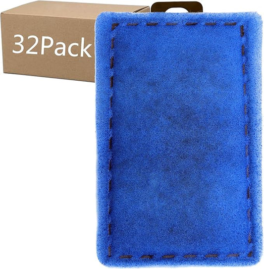 32 Pack Aquarium Filter Cartridge Rite-Size E Replacement Filter Cartridges Compatible with PRO Power Filter 280/400