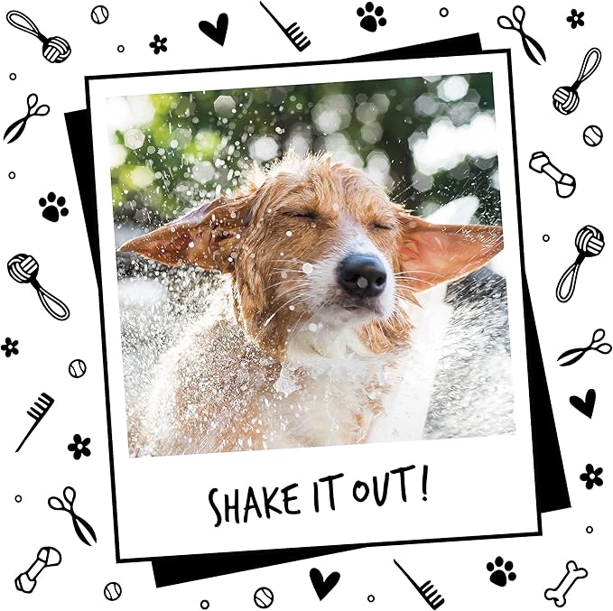 BUGALUGS Dog Shampoo Luxury 2 in 1 Papaya & Coconut Dog Grooming Shampoo Products for Smelly Dogs with Fragrance, Best Puppy Shampoo, Professional Groom Vegan pet Shampoo & Conditioner