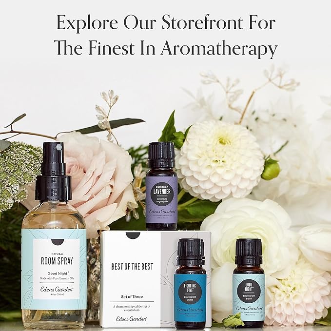 Edens Garden Spring Essential Oils 3 Set – 100% Therapeutic Grade, Fragrance Oil-Free & Undiluted Aromatherapy Blends for Relaxation, Diffusers & Home – Natural Gift for Wellness, 10 ml/ 3 Pack