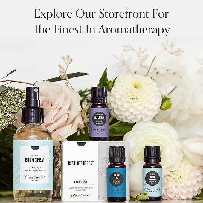 Edens Garden Lavender Essential Oils 3 Set – 100% Pure Therapeutic Grade, Aromatherapy Floral Scents For Relaxation, Skin, Candle Making & Diffusers – Natural, Vegan & Fragrance Oil Free, 10 ml/3 Pack