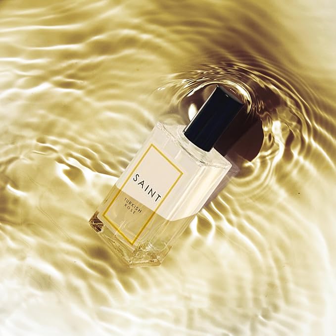 SAINT 100mL Room Spray - Aromatherapy Linen Spray - Relaxing and Calming Mist for Bed, Pillows, and Fabric - Air Fresheners for Home, Bedroom, or Bathroom, Turkish Rose