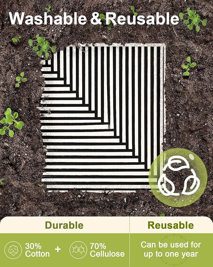 6 Pack Swedish Dishcloths for Kitchen - Reusable Dish Cloths for Washing Dishes Absorbent Cute Funny Kitchen Towels Cleaning Sponge, Line Drawing