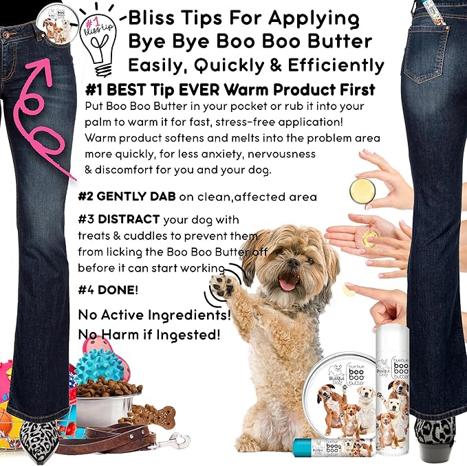 3 Cute Puppies Boo Boo Butter, 4 oz