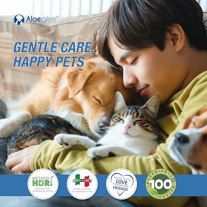 Otorì Cat and Dog Ear Cleaner 125ml - Ear Drops for Dogs and Cats, 100% Natural Organic Aloe Arborescens, Tea Tree Oil, Soothing and Emollient, Against Dog Itching, Mites, Wax