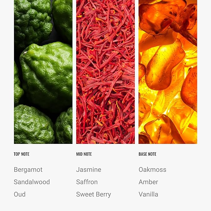 Hotel Collection Diffuser Oil-Crystal Oud-Aromatherapy Essential Fragrance Oil-Hints of Bergamot, Sweet Berries, Jasmine& Saffron-50ML 1.7 Fl oz