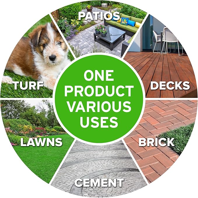 Bioda Probiotic Natural Outdoor Odor Eliminator Spray Enzyme Cleaner Destroys Cat & Dog Odor Neutralizer for Lawn, Artificial Grass, and Patios